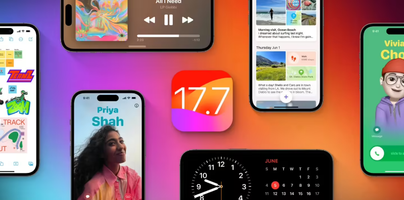 尧都苹果手机维修分享苹果 iOS / iPadOS 17.7.1 正式版推送 